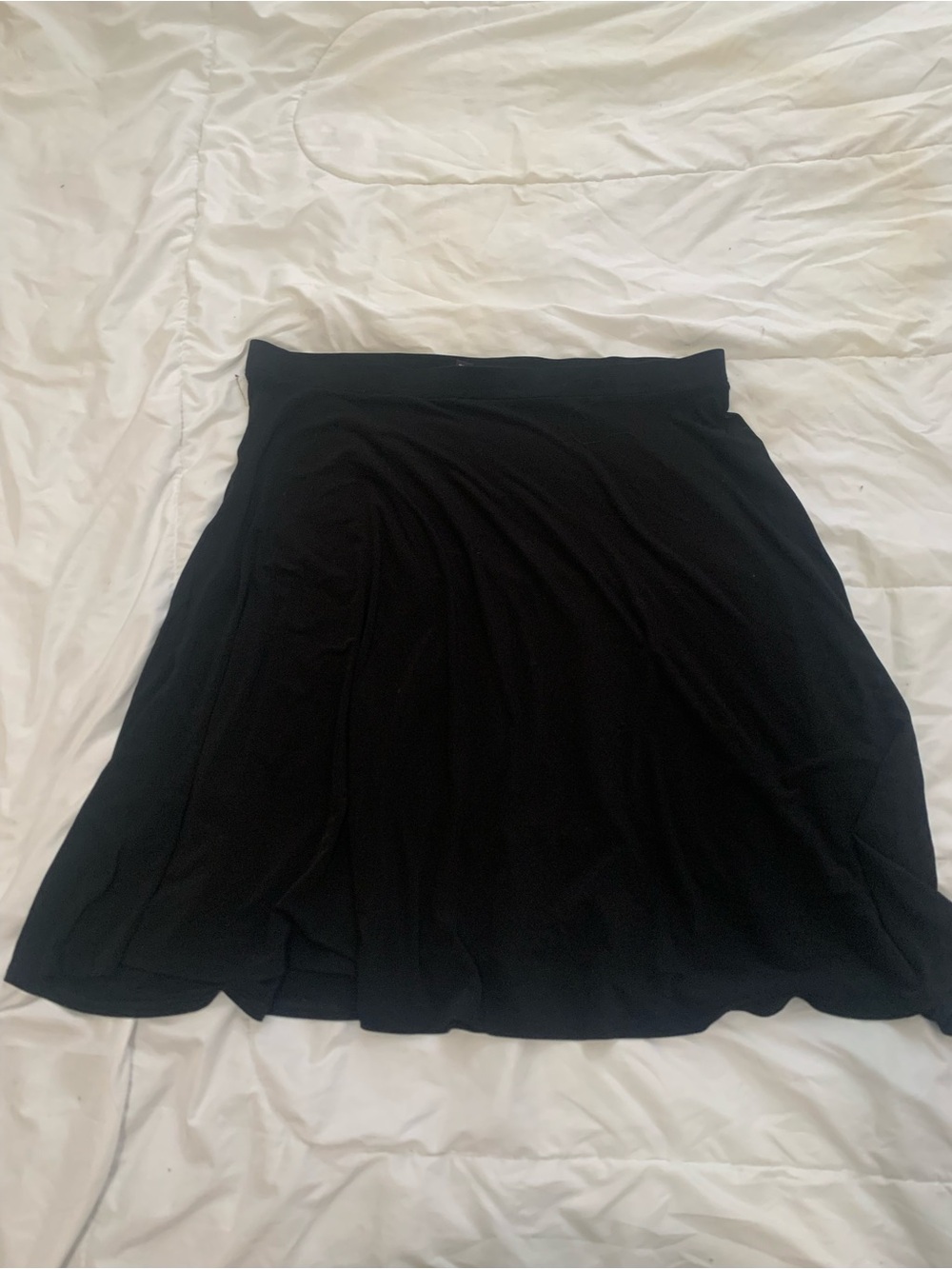 George Black Circle Skater Skirt